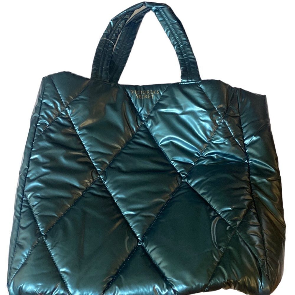 Victoria secret bag. Green emerald bag.  NWT